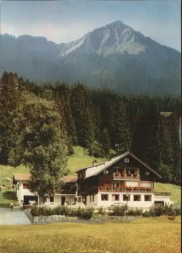 Hirschegg Kleinwalsertal Vorarlberg Gasthaus Kueren Kat. Mittelberg