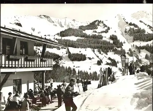 Hirschegg Kleinwalsertal Vorarlberg Gaestehaus Walserblick Kat. Mittelberg