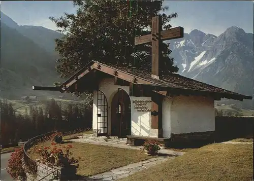 Hirschegg Kleinwalsertal Vorarlberg Kriegerdenkmal Kat. Mittelberg