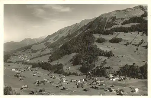 Hirschegg Kleinwalsertal Vorarlberg Panorama Kat. Mittelberg