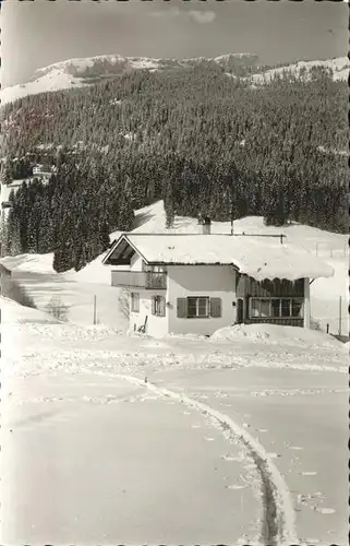 Hirschegg Kleinwalsertal Vorarlberg Haus Schaedler Kat. Mittelberg