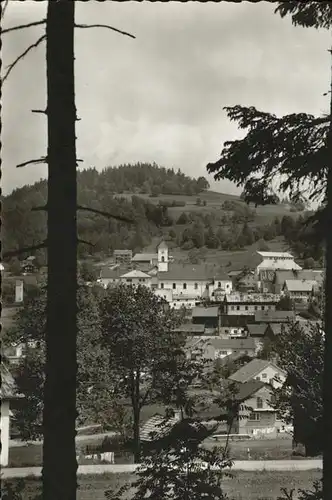 Mauth Niederbayern Blick auf den Ort Kat. Mauth