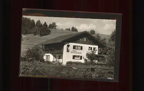 Faistenoy Haus Sonnenschein Kat. Oy Mittelberg