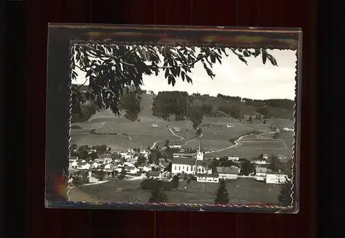 Weitnau Ortsansicht mit Alpenpanorama Kat. Weitnau