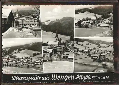 Wengen Kempten Allgaeu Teilansichten Kat. Weitnau