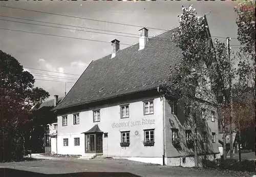 Weitnau Gasthof zum Adler Kat. Weitnau