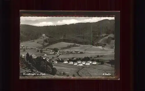 Kleinweiler Hofen Fliegeraufnahme Kat. Weitnau