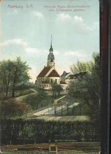 Altenburg Thueringen Herzogin Agnes-Gedaechtniskirche / Altenburg /Altenburger Land LKR