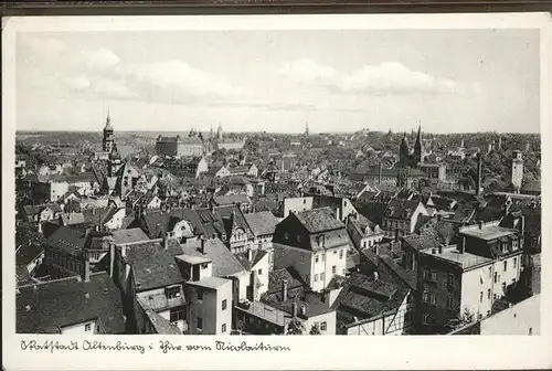 Altenburg Thueringen Blick vom Nicolaiturm / Altenburg /Altenburger Land LKR