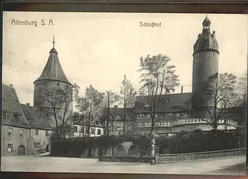 Altenburg Thueringen Schlosshof / Altenburg /Altenburger Land LKR