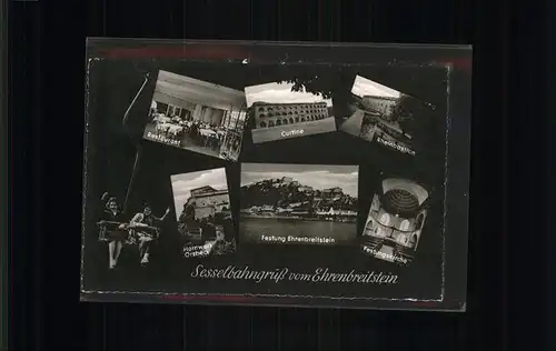 Ehrenbreitstein Curtine Rheinbastion Festung Kat. Koblenz