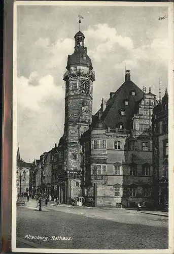 Altenburg Thueringen Rathaus / Altenburg /Altenburger Land LKR