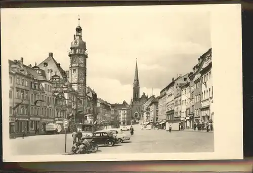 Altenburg Thueringen Markt Rathaus / Altenburg /Altenburger Land LKR