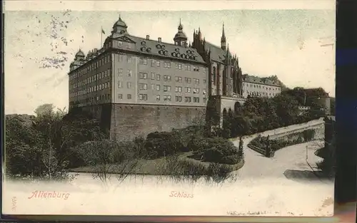 Altenburg Thueringen Schloss / Altenburg /Altenburger Land LKR