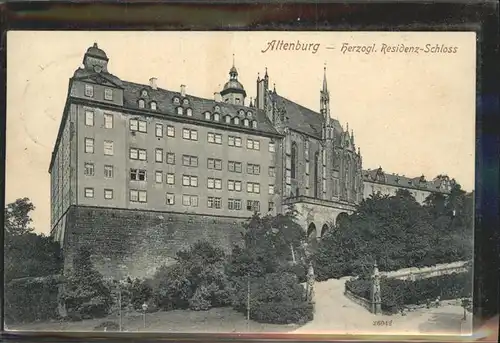 Altenburg Thueringen herzogl. Residenz-Schloss / Altenburg /Altenburger Land LKR