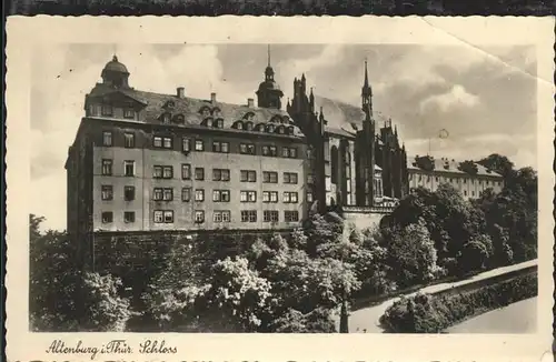 Altenburg Thueringen Schloss / Altenburg /Altenburger Land LKR