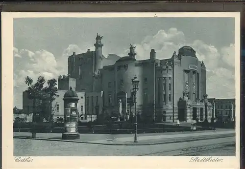 Cottbus Stadtteater Kat. Cottbus