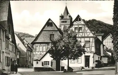 Bacharach Rhein  Am Grindel Gasthaus Bluechertal Steeg W. Hofmann Kat. Bacharach