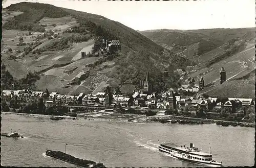 Bacharach Rhein Rhein Schiffe Kat. Bacharach