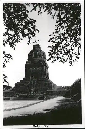 Leipzig Voelkerschlachtdenkmal Kat. Leipzig