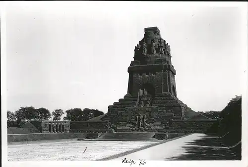 Leipzig Voelkerschlachtdenkmal Kat. Leipzig