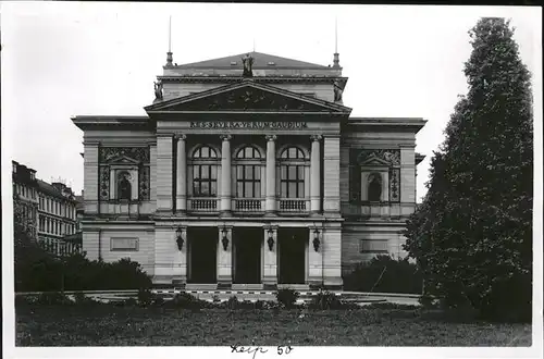 Leipzig Gewandhaus Kat. Leipzig