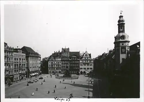 Leipzig Markt Kat. Leipzig