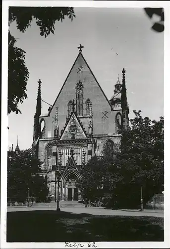 Leipzig Thomaskirche Hauptportal Kat. Leipzig