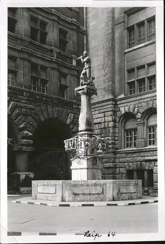 Leipzig Rathausbrunnen Kat. Leipzig