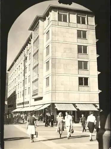 Leipzig Neubauten Reichsstrasse Kat. Leipzig