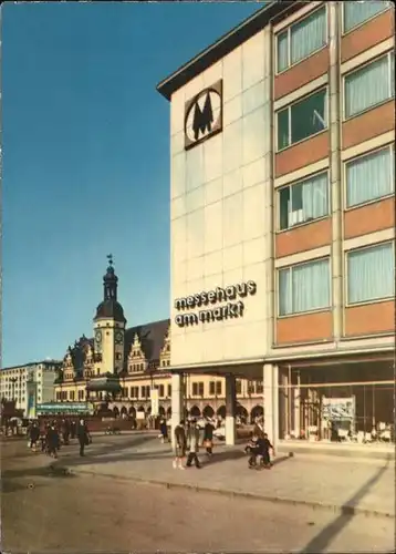 Leipzig Messehaus am Markt Altes Rathaus Kat. Leipzig