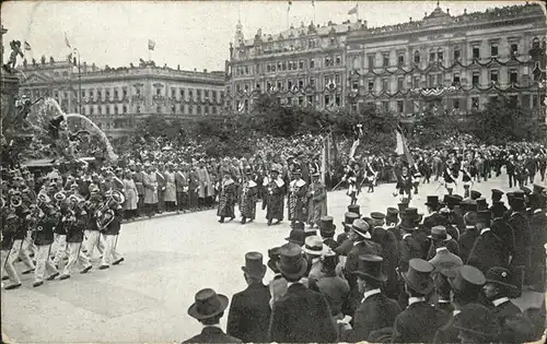 Leipzig Historischer Festzug Universitaets Jubelfeier 1909 Kat. Leipzig