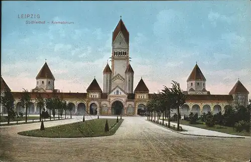 Leipzig Krematorium Suedfriedhog Kat. Leipzig