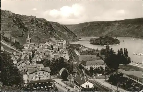 Bacharach Rhein Jugendburg Stahleck Rhein Wein Kat. Bacharach