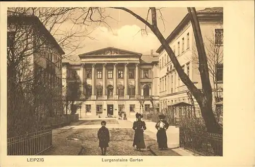 Leipzig Lurgensteins Garten spaetklassizistisch Kat. Leipzig