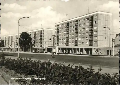 Leipzig Georgiring Plattenbau Kat. Leipzig