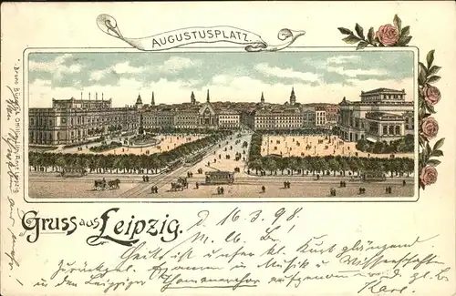 Leipzig Augustusplatz Kat. Leipzig