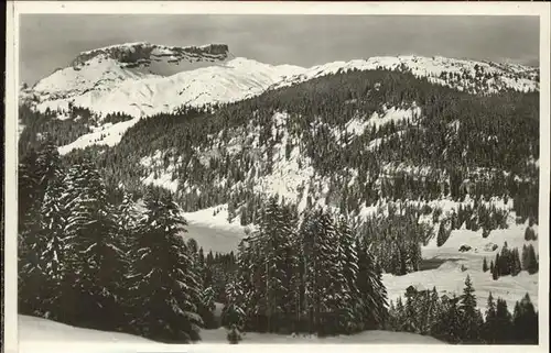 Hirschegg Kleinwalsertal Vorarlberg Haus Kueren Ifen Kat. Mittelberg