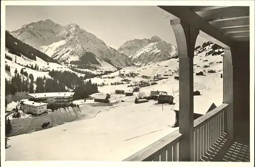 Hirschegg Kleinwalsertal Vorarlberg Haus in der Sonne Kat. Mittelberg