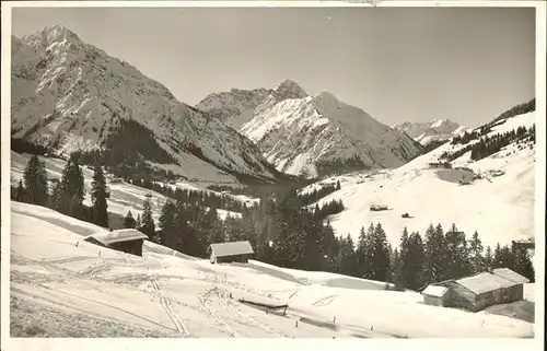 Hirschegg Kleinwalsertal Vorarlberg Jahnhuette Nebenhaus Kat. Mittelberg