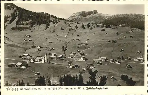 Hirschegg Kleinwalsertal Vorarlberg Hoch Ifen Luftbild Kat. Mittelberg