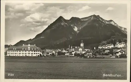 Sonthofen Oberallgaeu Gruenten / Sonthofen /Oberallgaeu LKR