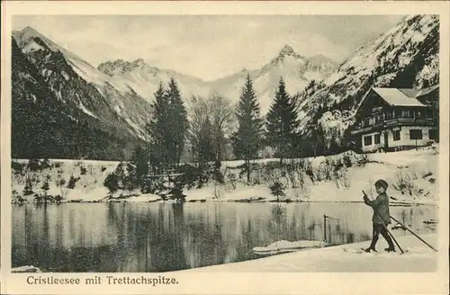 Sonthofen Oberallgaeu Cristleesee Trettachspitze / Sonthofen /Oberallgaeu LKR