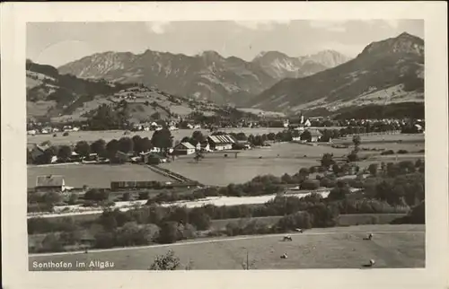 Sonthofen Oberallgaeu Gesamtansicht / Sonthofen /Oberallgaeu LKR