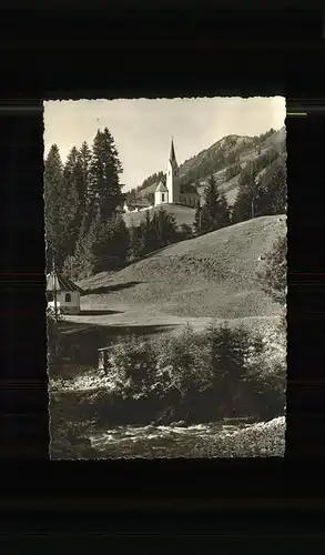 Hirschegg Kleinwalsertal Vorarlberg Kirche Kat. Mittelberg