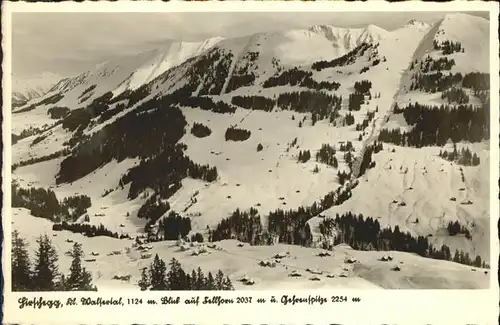 Hirschegg Kleinwalsertal Vorarlberg Luftbild Kat. Mittelberg