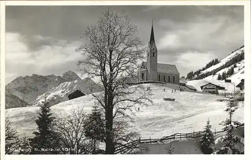 Hirschegg Kleinwalsertal Vorarlberg Kirche Kat. Mittelberg