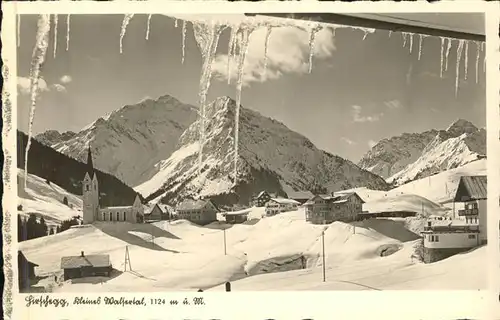 Hirschegg Kleinwalsertal Vorarlberg Kirche Kat. Mittelberg