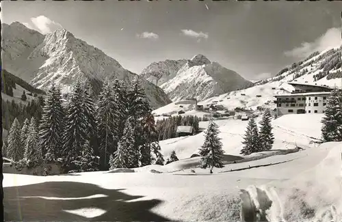 Hirschegg Kleinwalsertal Vorarlberg Widderstein Elfer Kat. Mittelberg