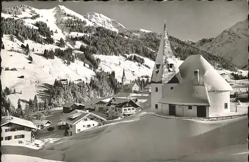 Hirschegg Kleinwalsertal Vorarlberg Kirche Kat. Mittelberg